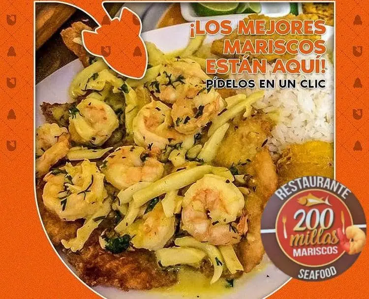 Camarón Reventado completo con papas fritas y salsa